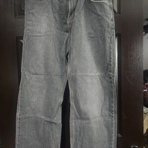 Classic Gray Relaxed Fit Men's Jeans